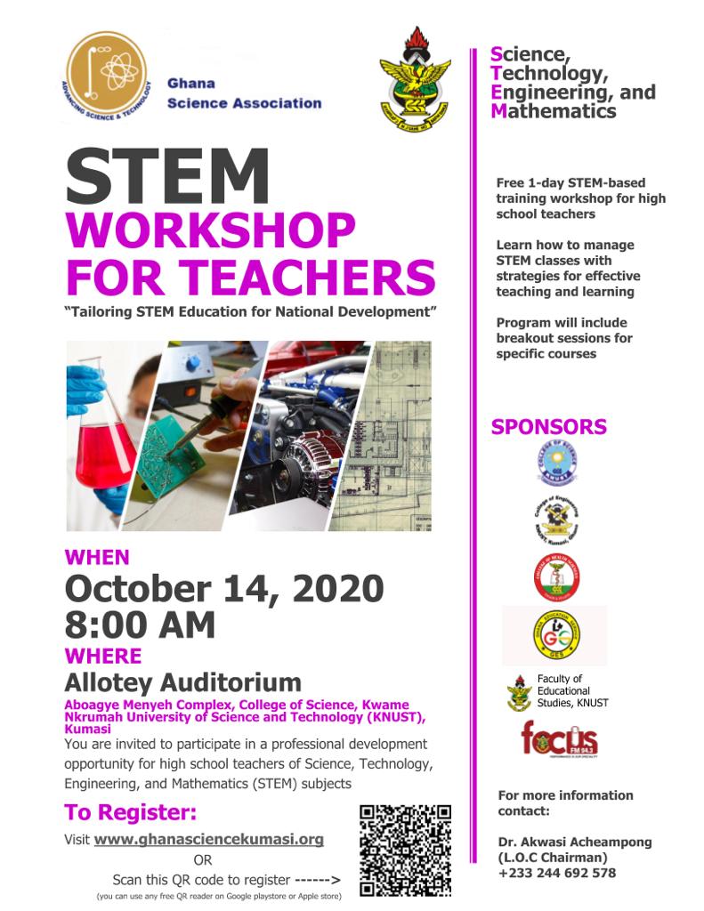 STEM FOR TEACHERS College of Science, KNUST